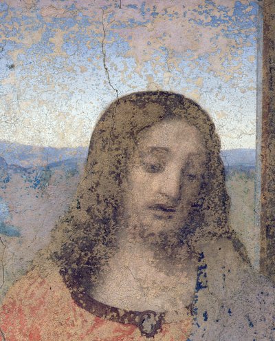 The Last Supper, 1495-97 (post restoration) (detail) by Leonardo da Vinci